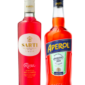 Aperitif Set Aperol & Sarti Rosa (2 x 0,7 L)