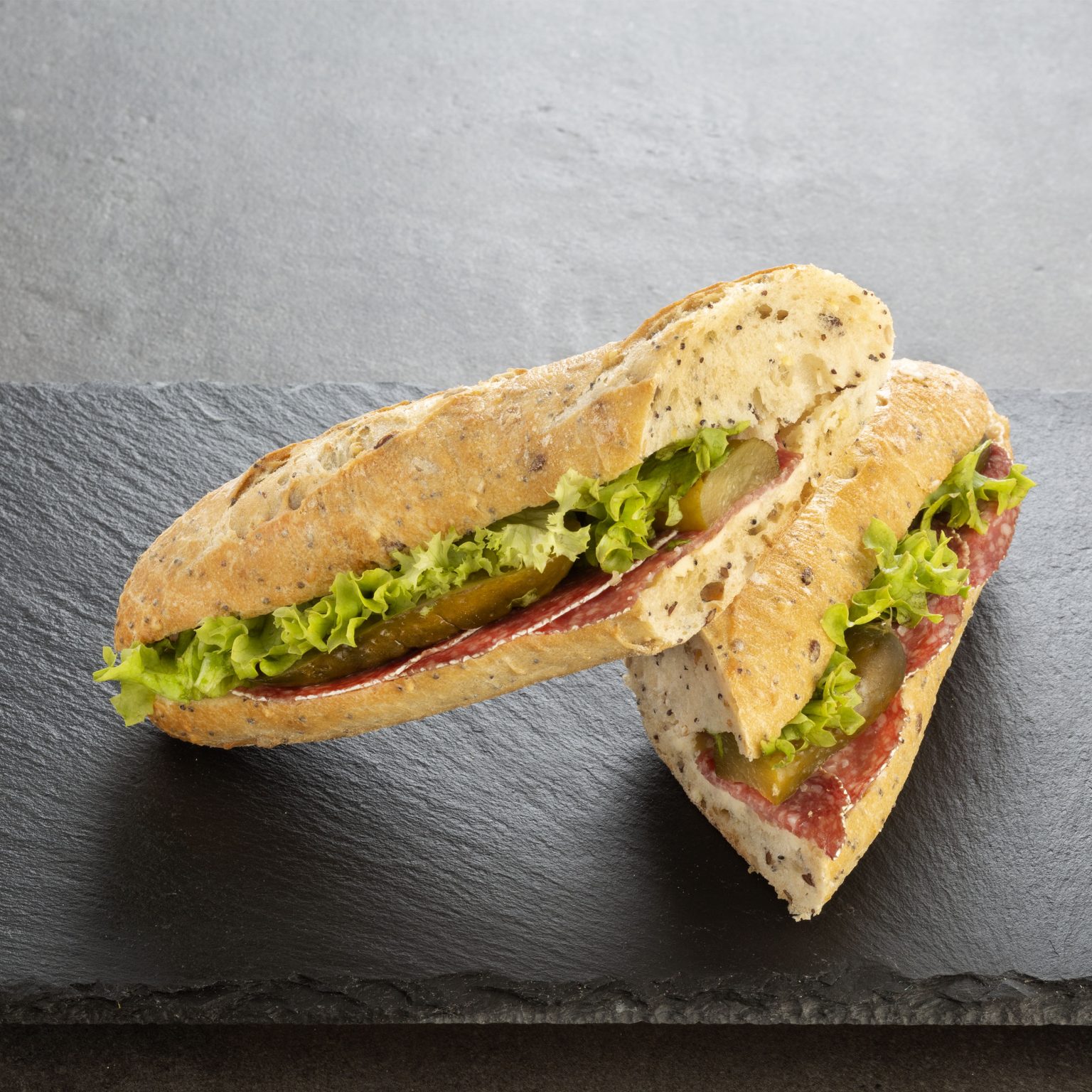 Salami-Sandwich