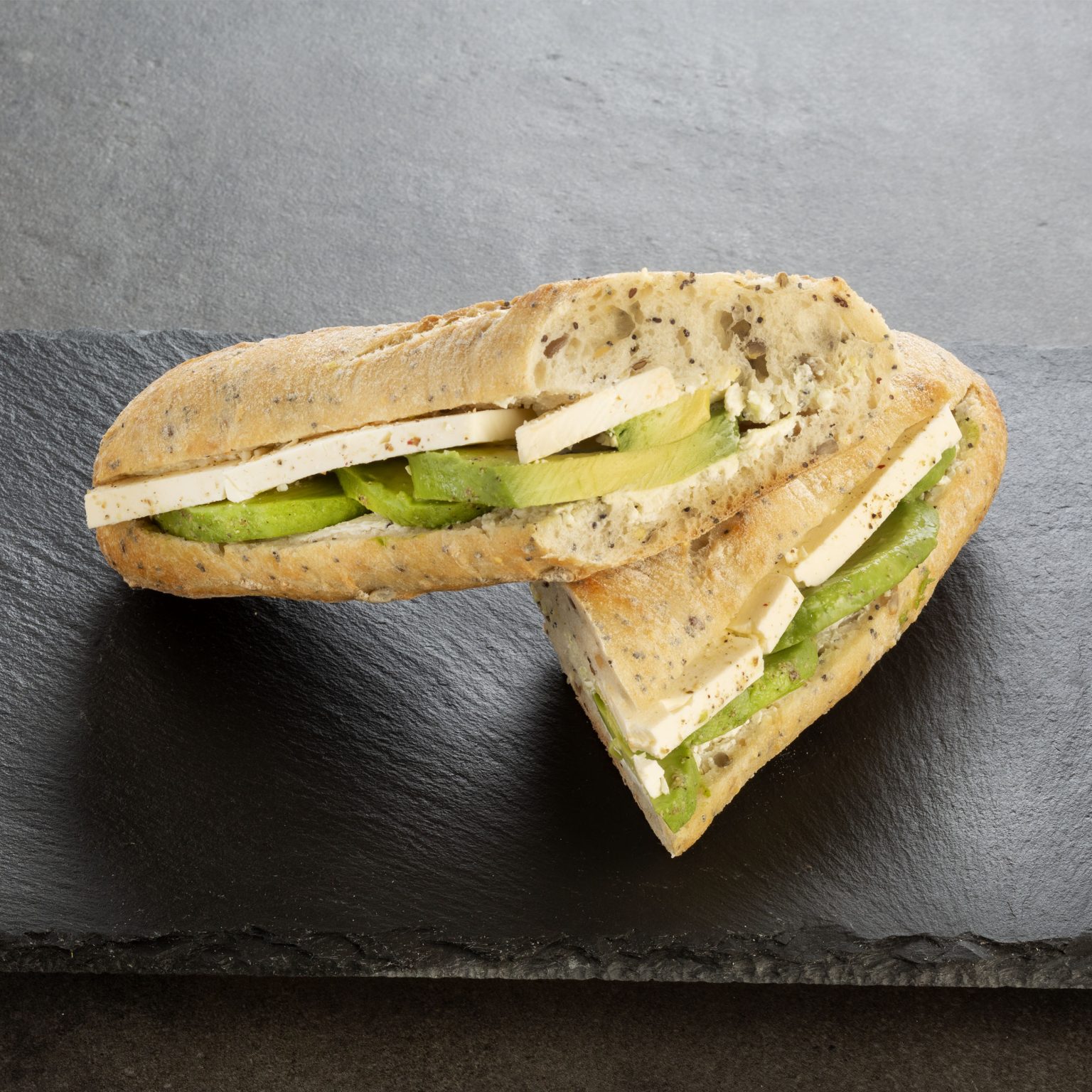 Veggie-Sandwich - Avocado & Feta
