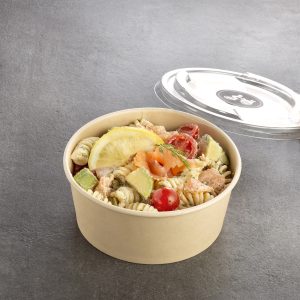 Nudelsalat mit Lachs und Avocado